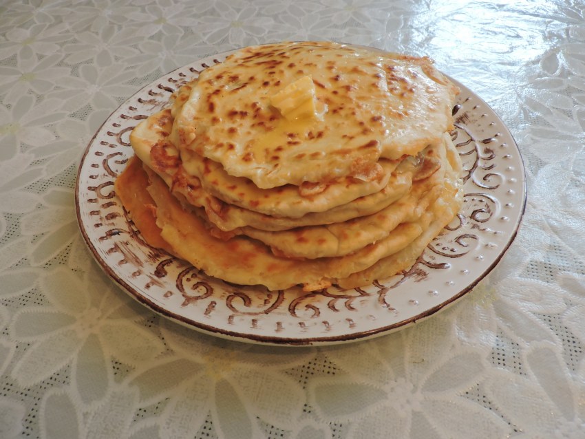 Сырная лепешка