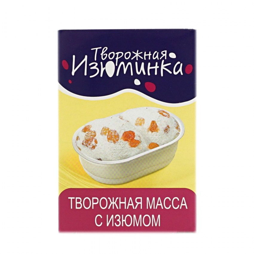 Творожная Масса С Изюмом Фото