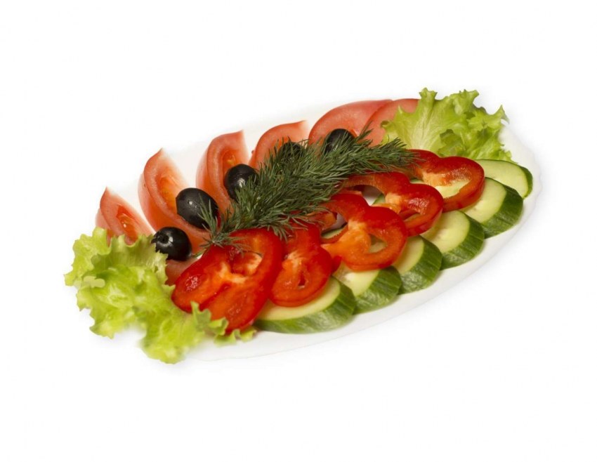 Украшение мясного ассорти