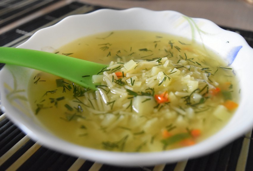 Диетический суп без мяса