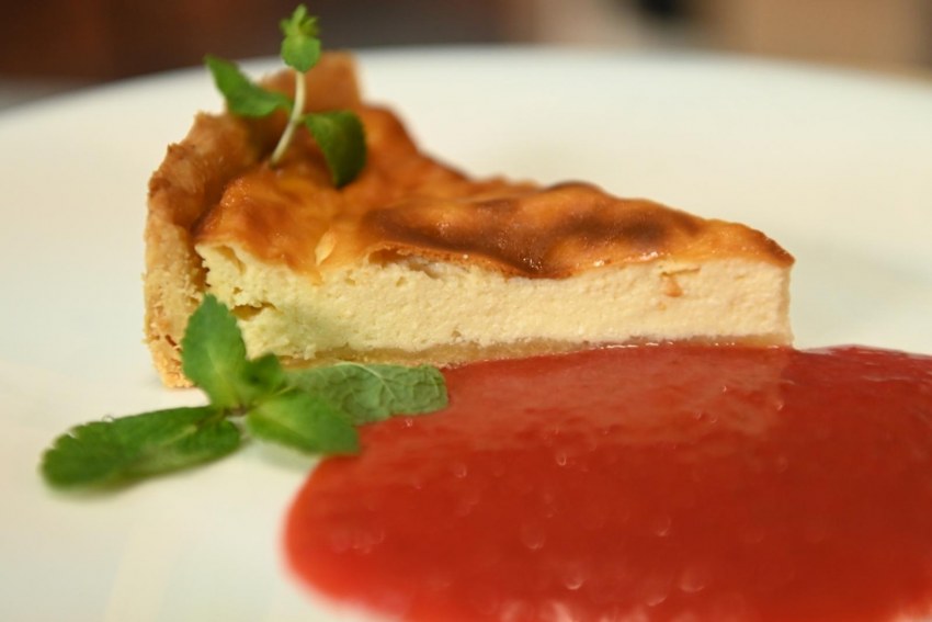 Молекулярная кухня сельдь под шубой