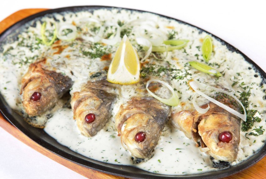 Жареная рыба кусочками