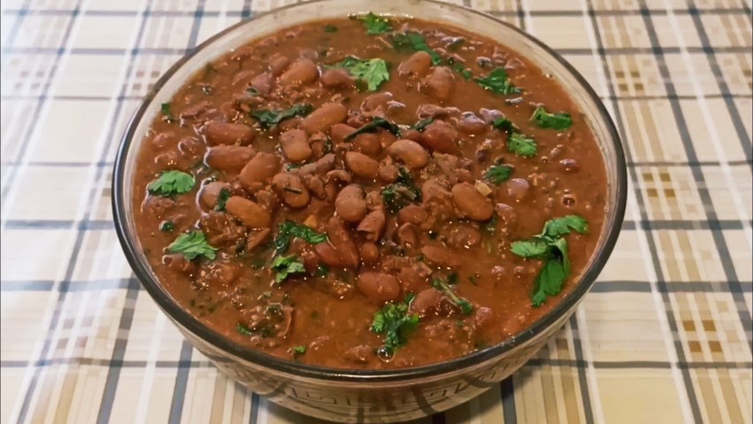 Лобио красное по-мегрельски