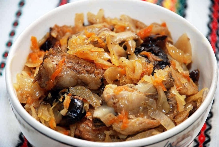 Свиные рёбрышки с картошкой