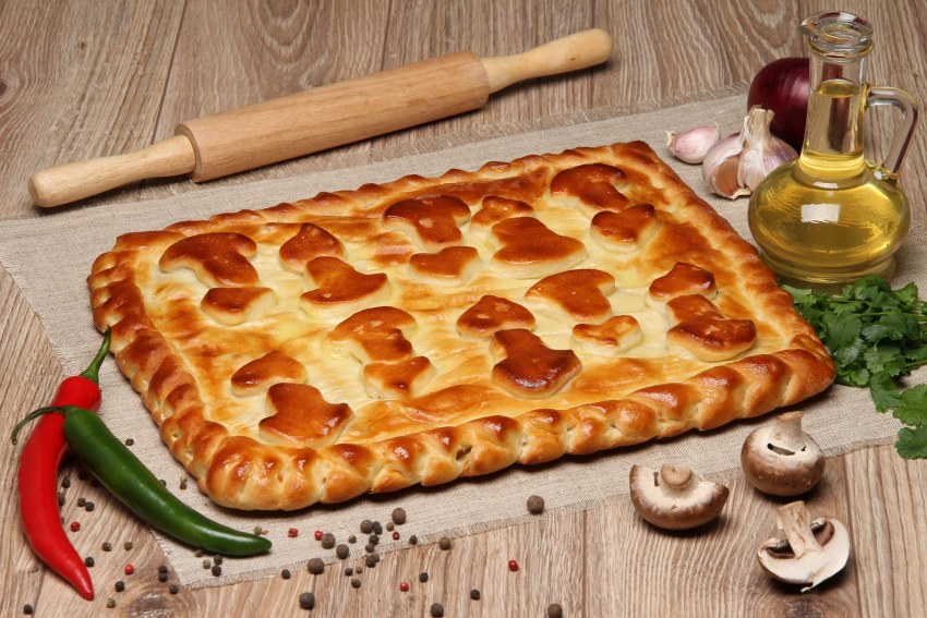 Пирожки с куриными сердечками