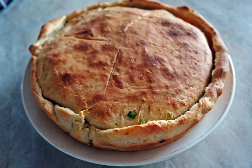 Пирожки с мясом жареные