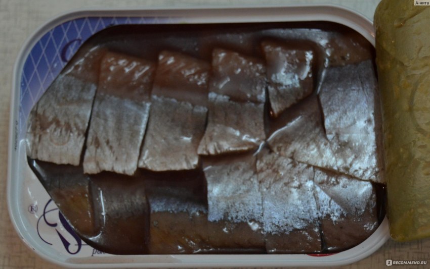 Селедка в молоке