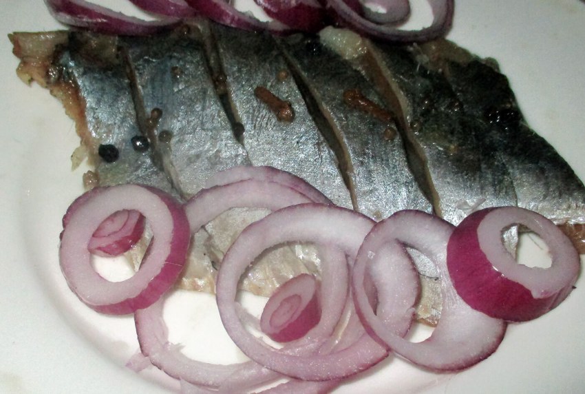Много селедки