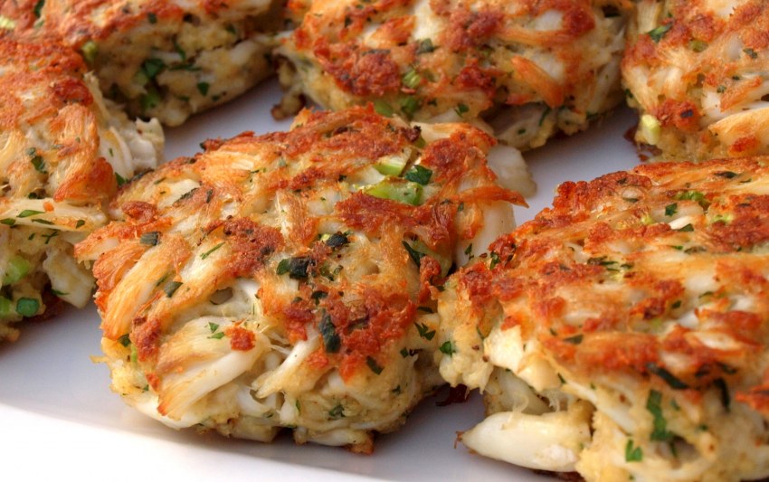 Котлетки из крабового мяса