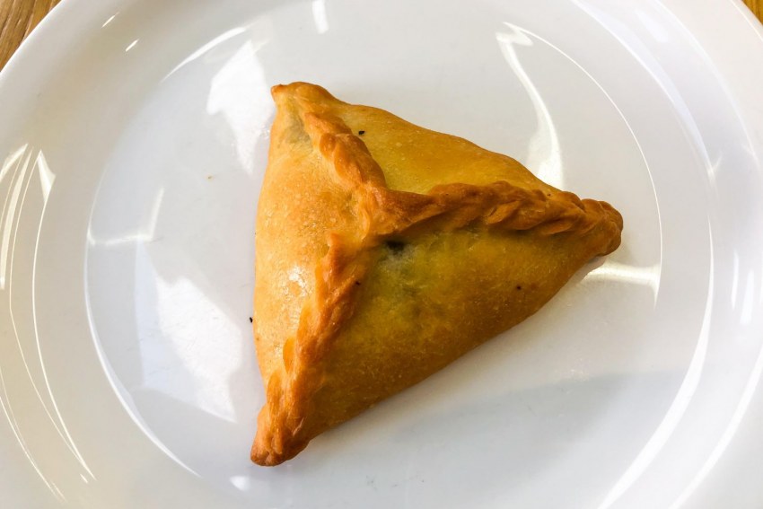 Треугольник с курицей