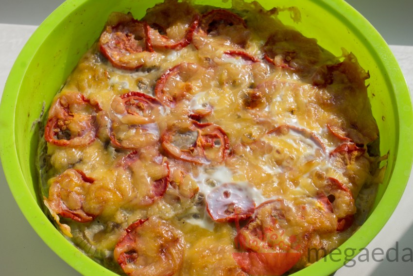 Мусака с баклажанами и фаршем в духовке