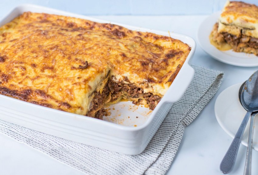 Мясная запеканка