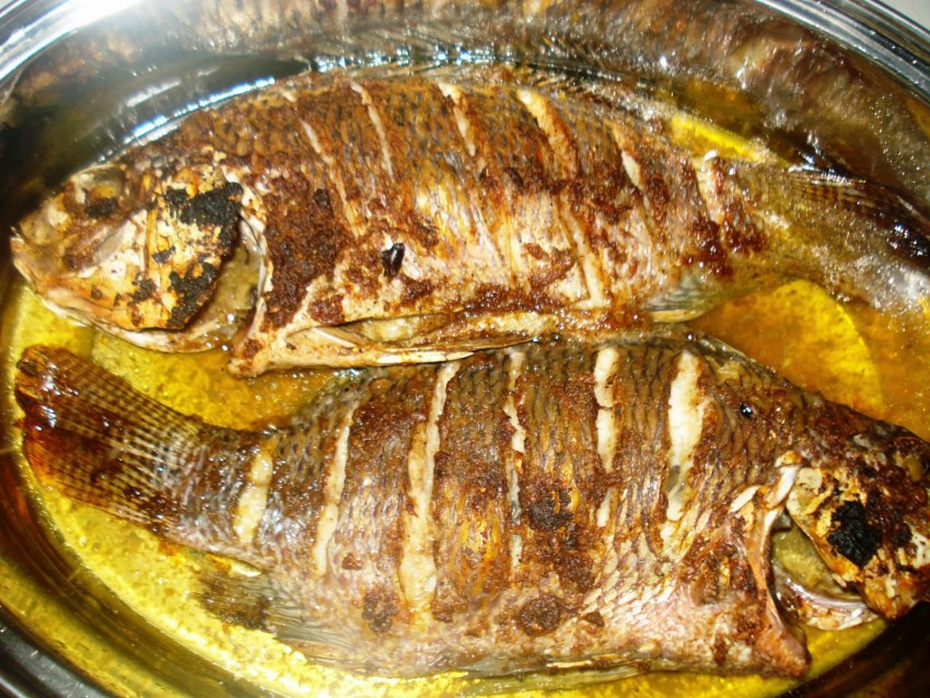 Карп в маринаде