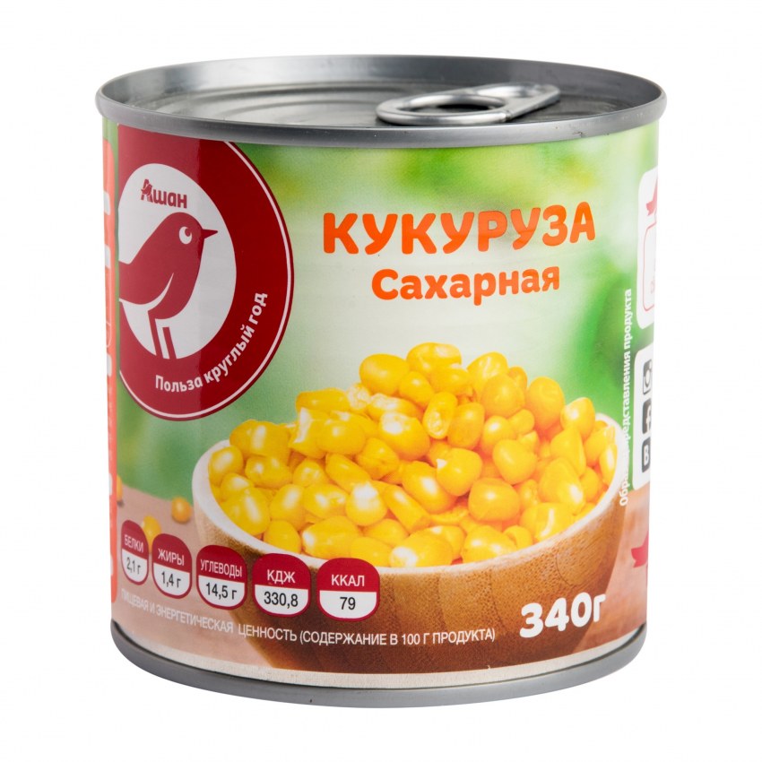 Кукуруза початки 370г Коррадо