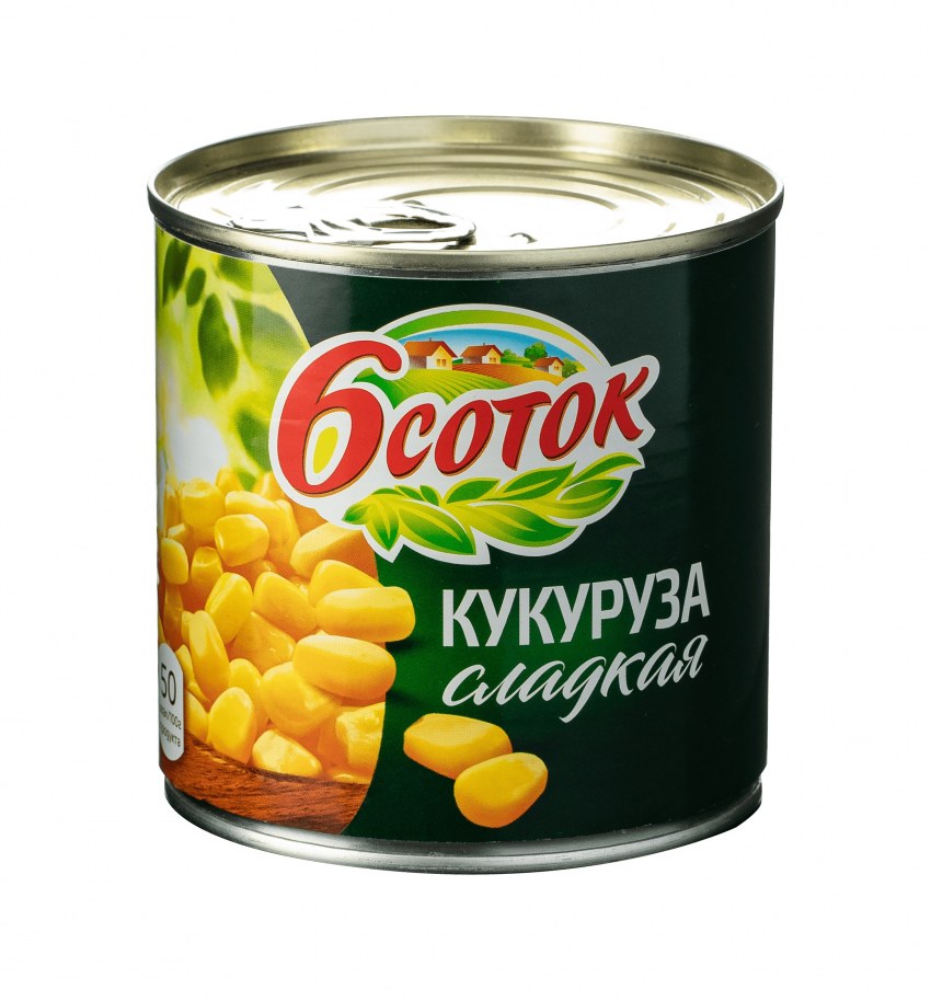 Кукуруза 6 соток 425мл ж/б