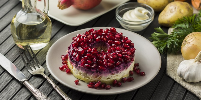 Салаты на новый год с копченой курицей