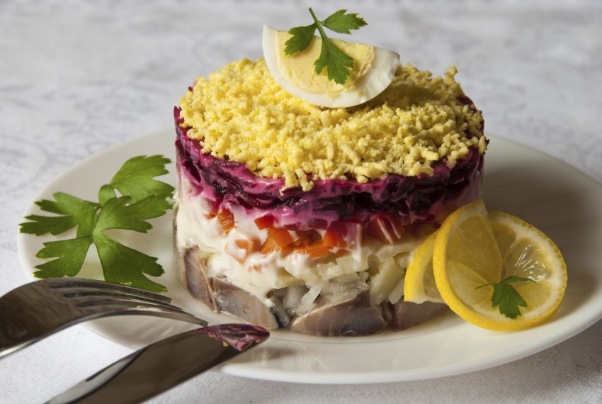 Сельдь под шубой Herring under a fur Coat
