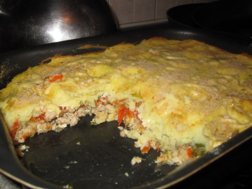 Картофельная запеканка с мясом