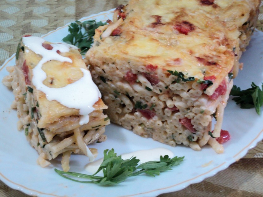 Запеканка картофельная с трепангами