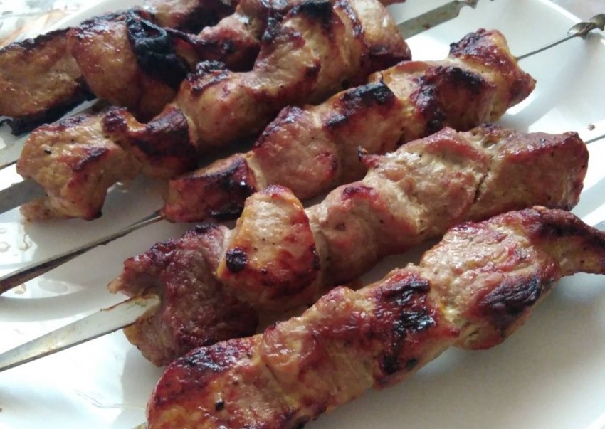 Кг мяса шашлык