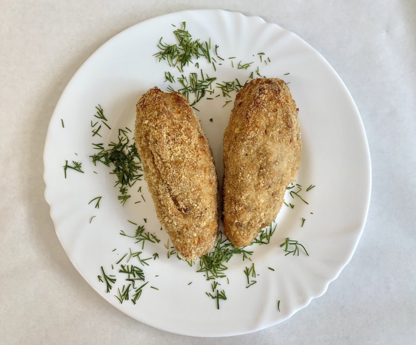 Рыбные котлеты из зубатки