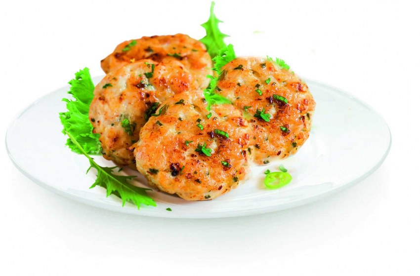 Рыбные котлеты с морковью