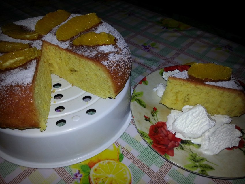 Торт с черникой и маскарпоне