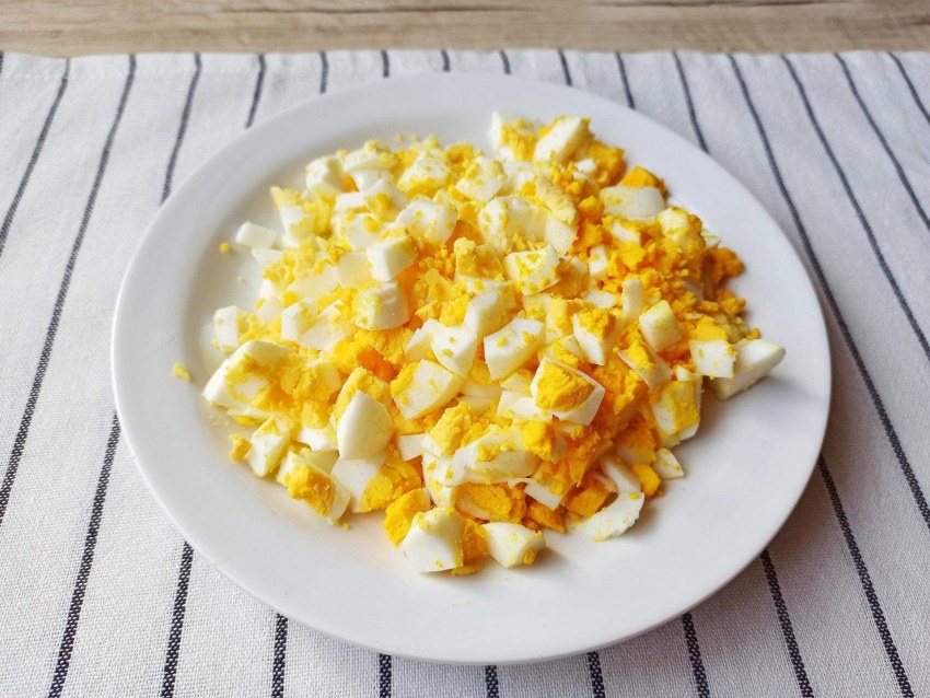 Быстрые закуски из яиц