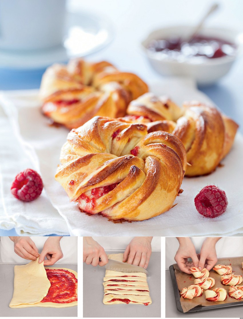 Булочки с джемом