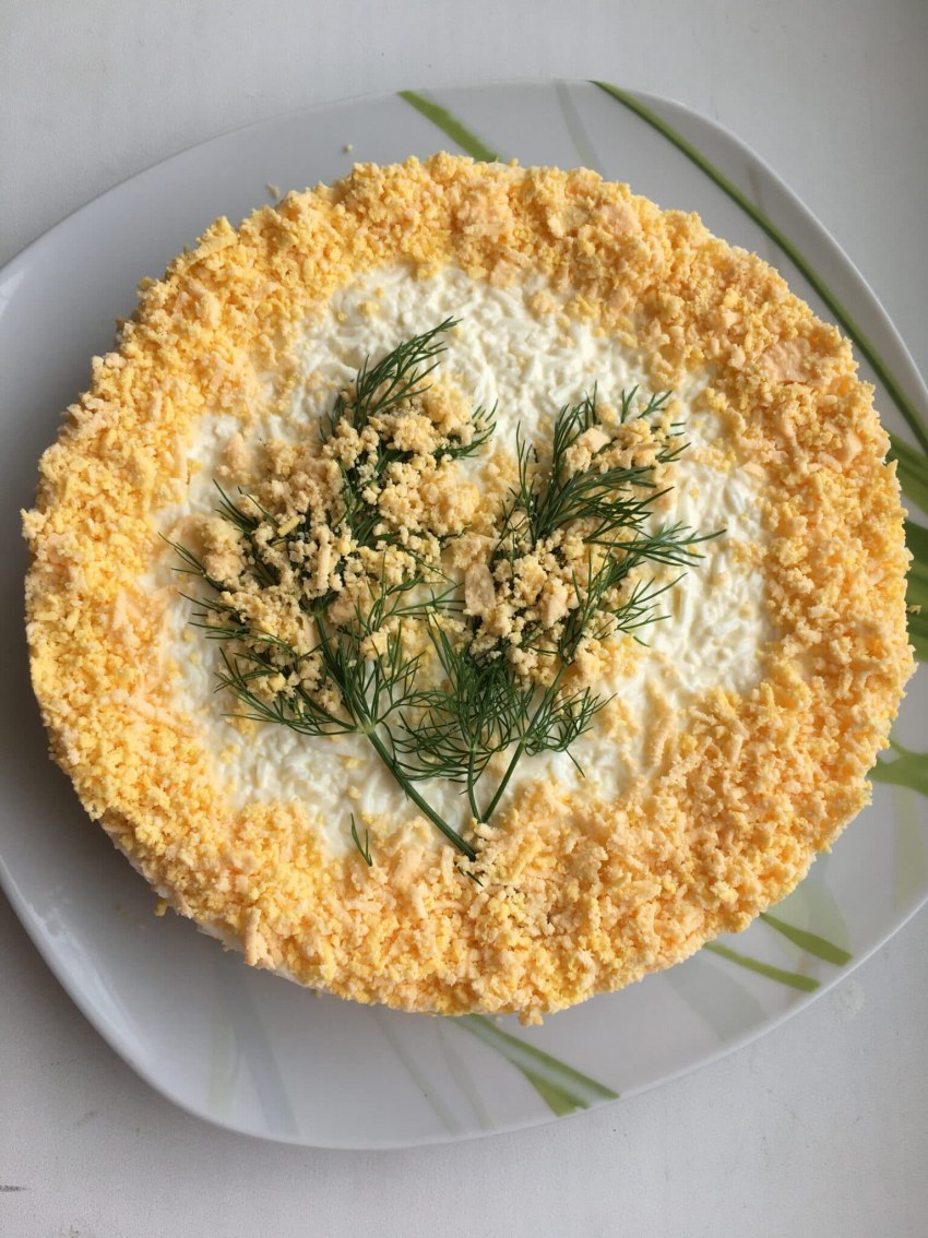 Салат Мимоза Арамье