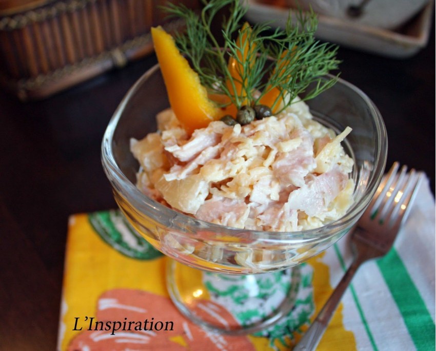 Салат с курицей и кукурузой