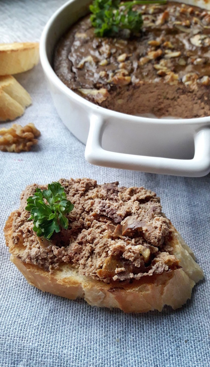 Паштет со сливками в да
