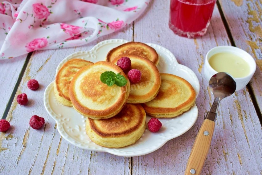 Манные оладьи