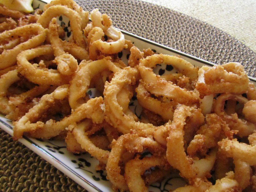 Жареные кальмары