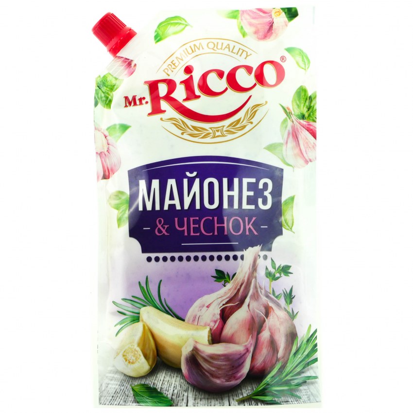 Майонез "Mr. Ricco" сыр 375гр