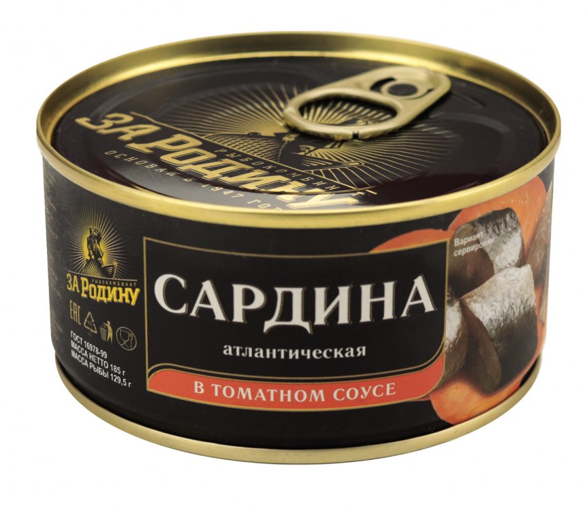 Килька в томатном соусе Барс