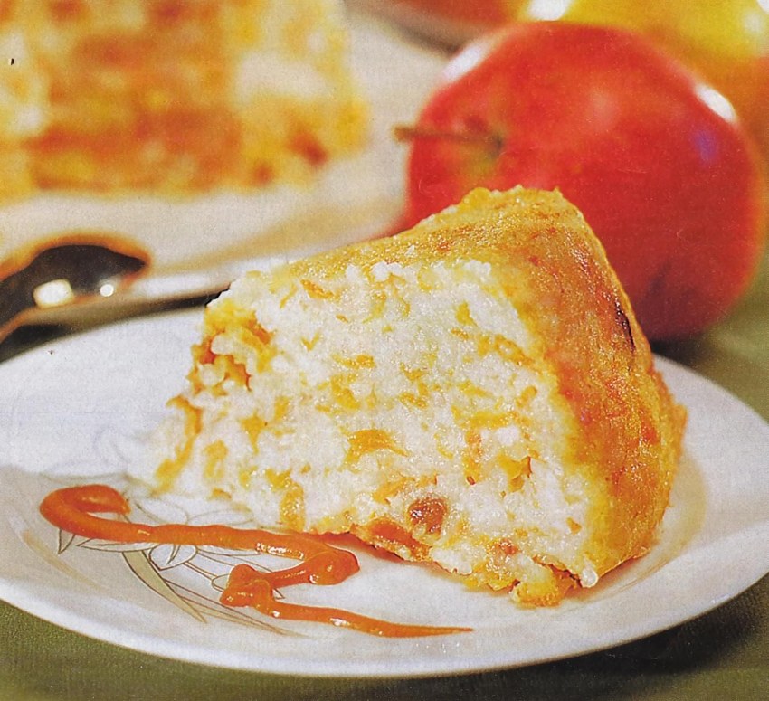 Запеканка рисовая с изюмом