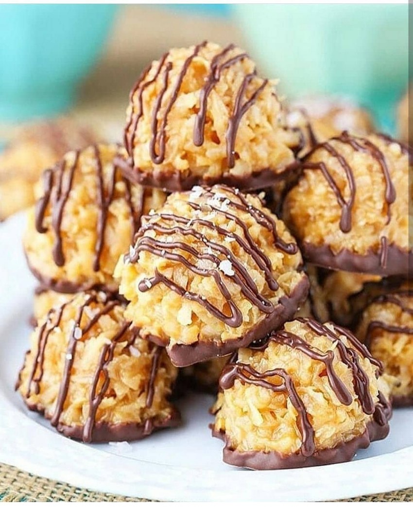 Кокосовые печеньки