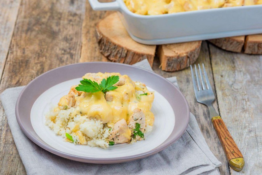 Куриные отбивные с гречкой