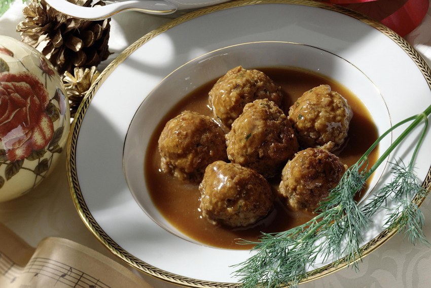 Мясные шарики