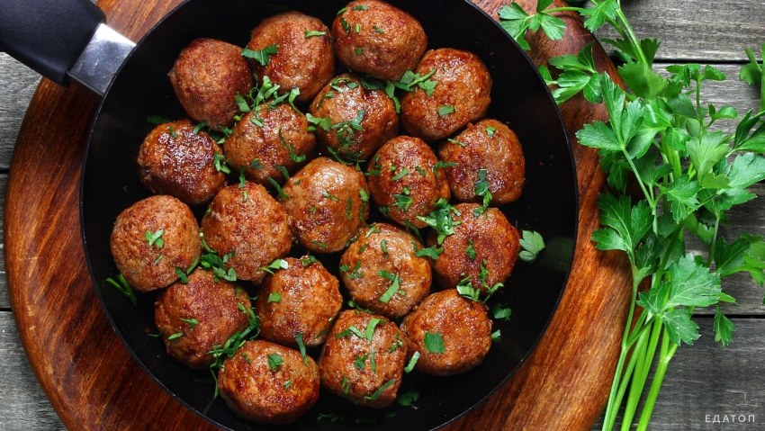 Мясные шарики из фарша