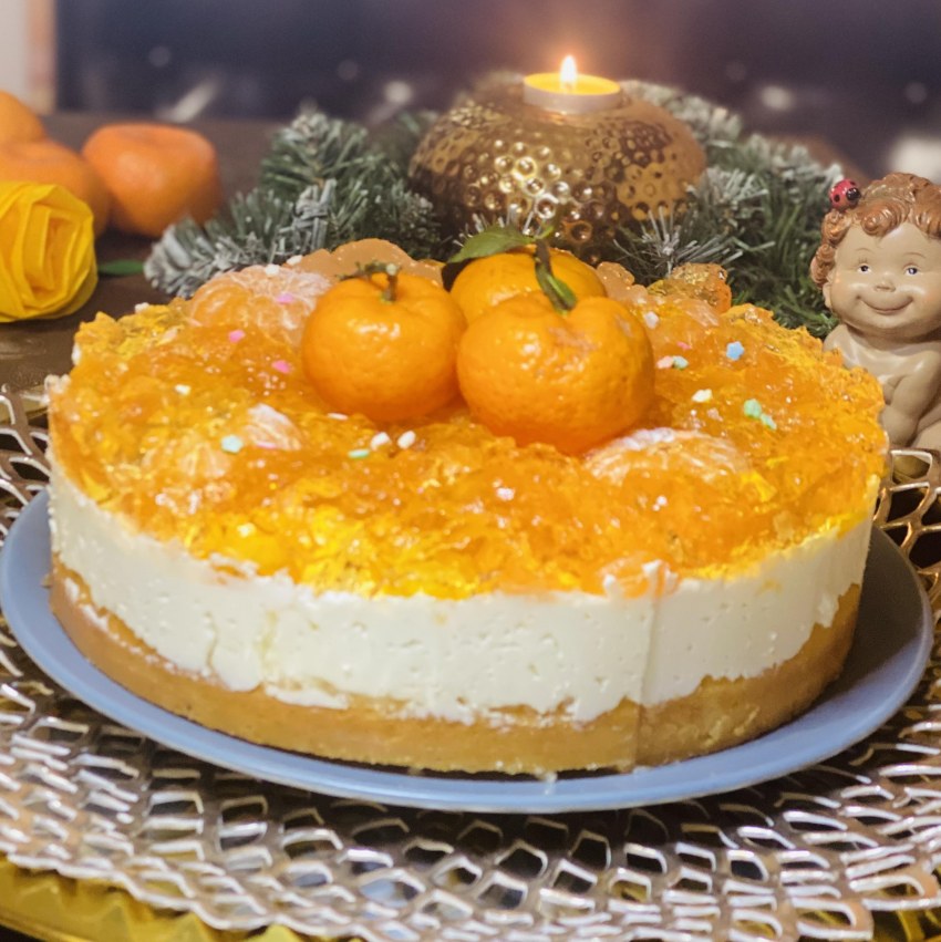 Торт с апельсинами