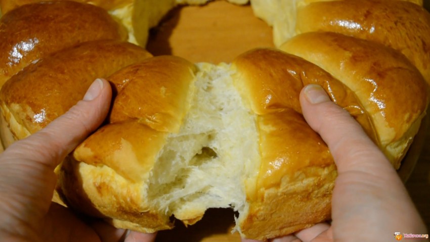 Булочки с яблоками на кефире