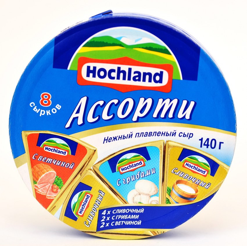 Сыр сливочный президент 400 гр