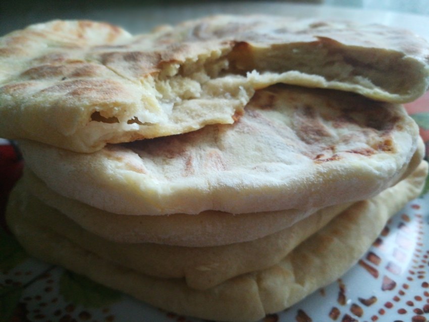 Лепёшки на кефире