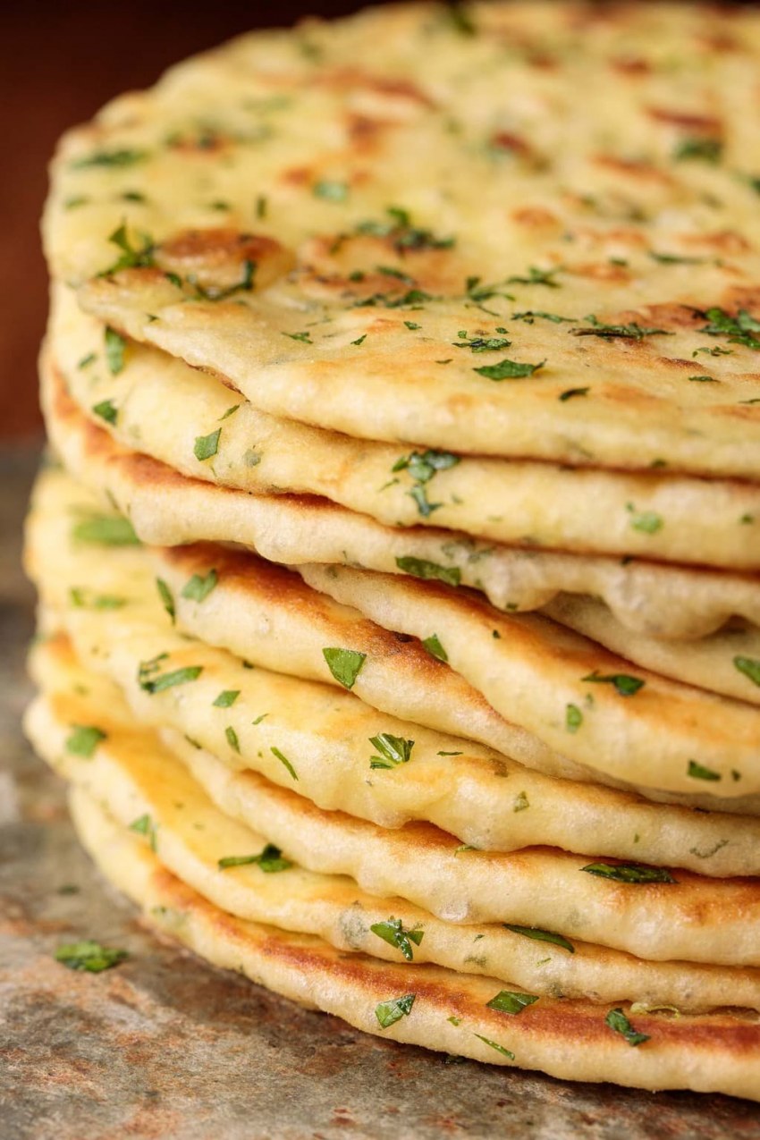 Лепешки с луком