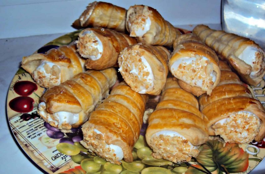 Трубочки фаршированные