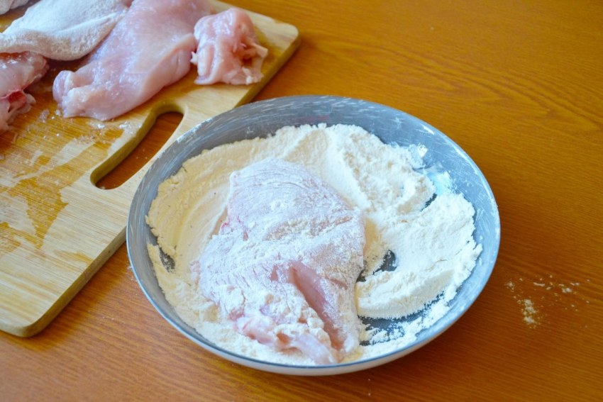 Куриная грудка в панировке