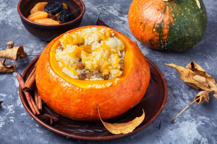 Pumpkin Millet porridge