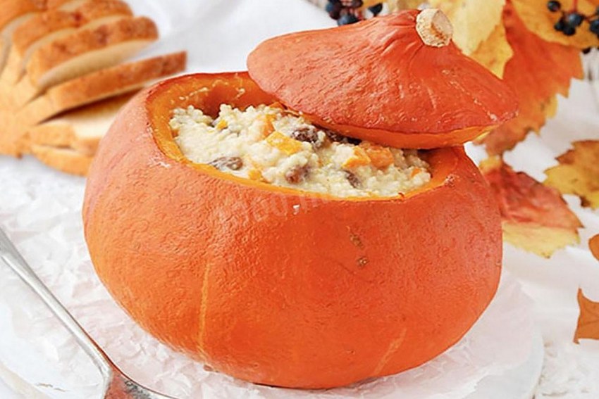 Пшенная каша с молоком